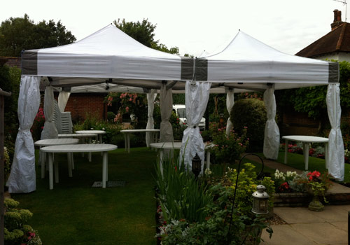 6m x 6m Marquee with Drapes