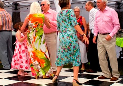 One of our dance floors