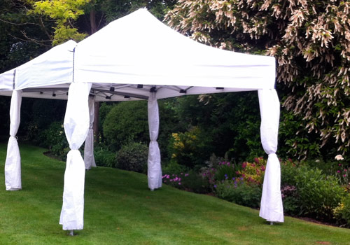 3m x 9m Party Marquee with Drapes