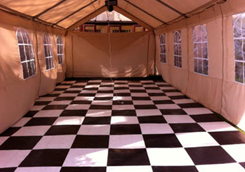 One of our dance floors for our marquees
