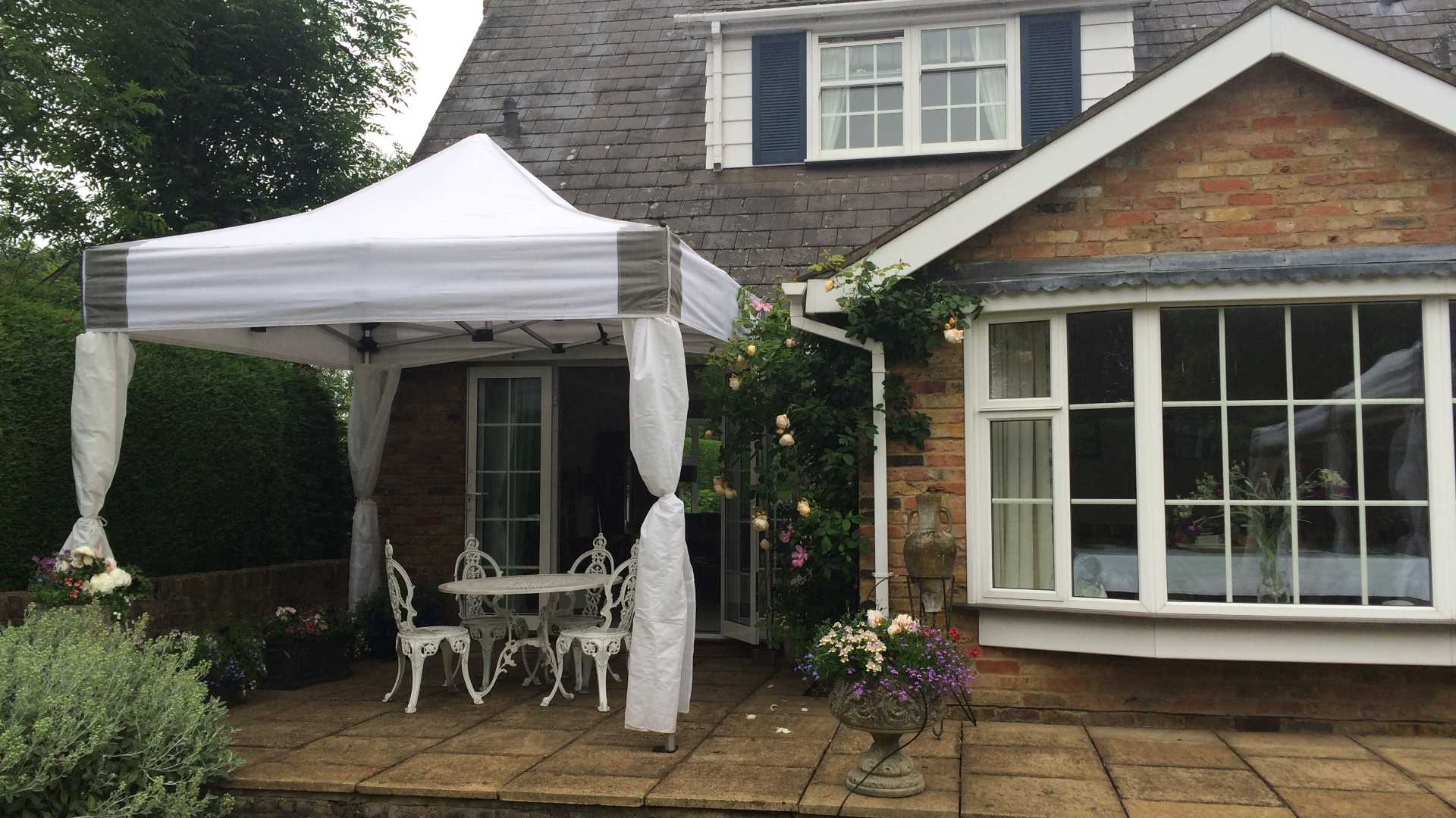 marquee for home extension woking