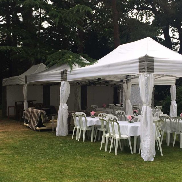 marquee hire for outdoor events woking