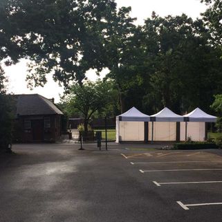 Marquee Hire for social distancing woking