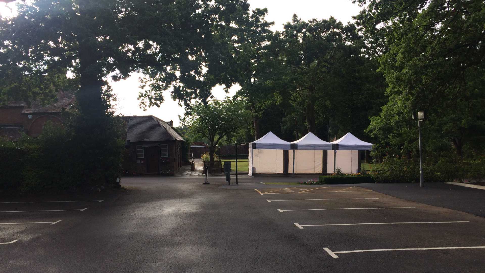 Marquee Hire for social distancing woking